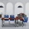 Kee Rectangle Tables > Height Adjustable > Rectangular Classroom Tables, 48 W, 30 L, 23-34 H, Cherry MT4830CHAPBK - alternate 5